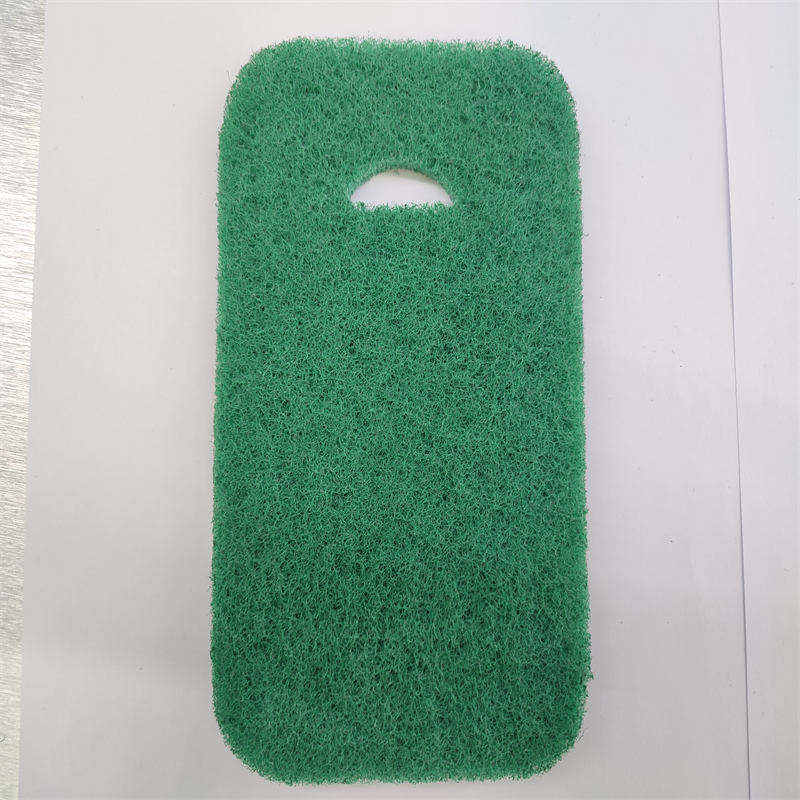 Abrasive Heavy Duty Scouring Pad With Hang Hole