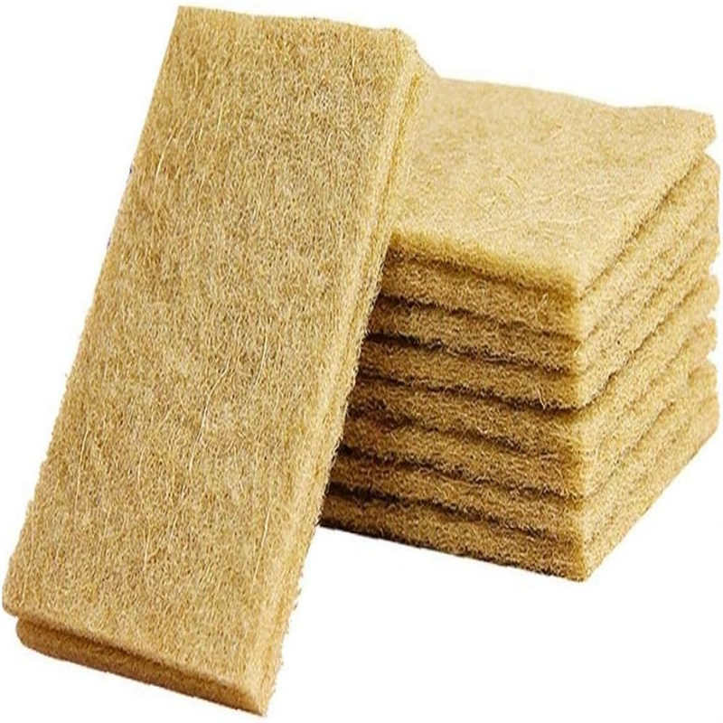 Rectangle High Abrasive Sisal Scouring Pad