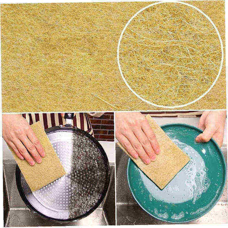 Rectangle High Abrasive Sisal Scouring Pad