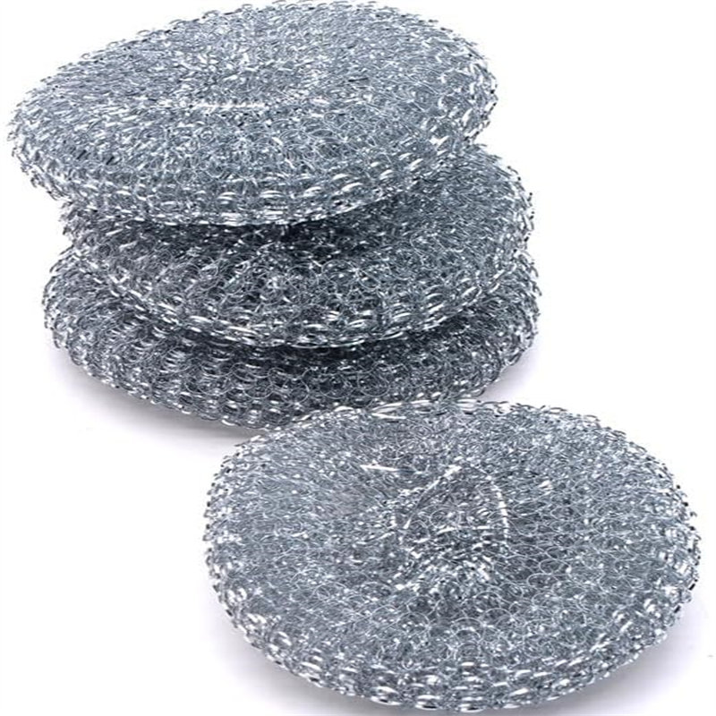 Galvanised Steel Cleaning Scrubber 50G