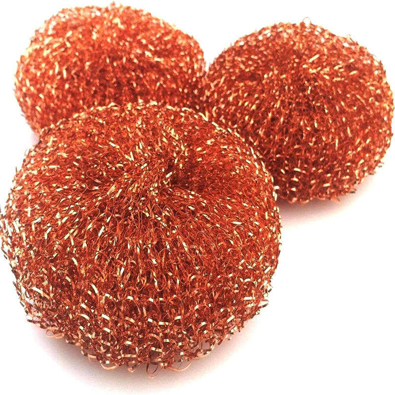 Dishwashing Accessories Copperized Steel Scourer 18G