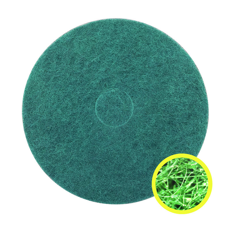 Green Floor Scrubbing Pad