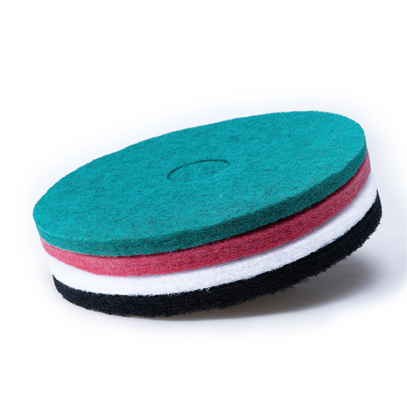 Green Floor Scrubbing Pad