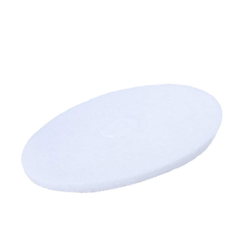 White Non Scratch Floor Pad