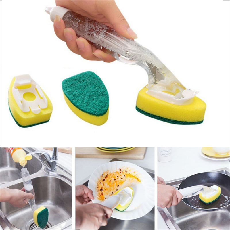 Non-Scratch Dish Washing Wand