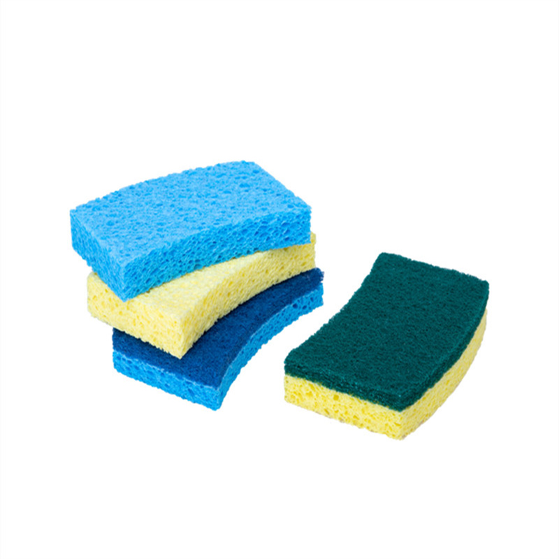 Moon Shape Cellulose Sponge Scourer