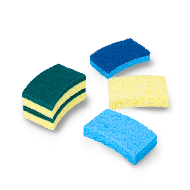 Moon Shape Cellulose Sponge Scourer