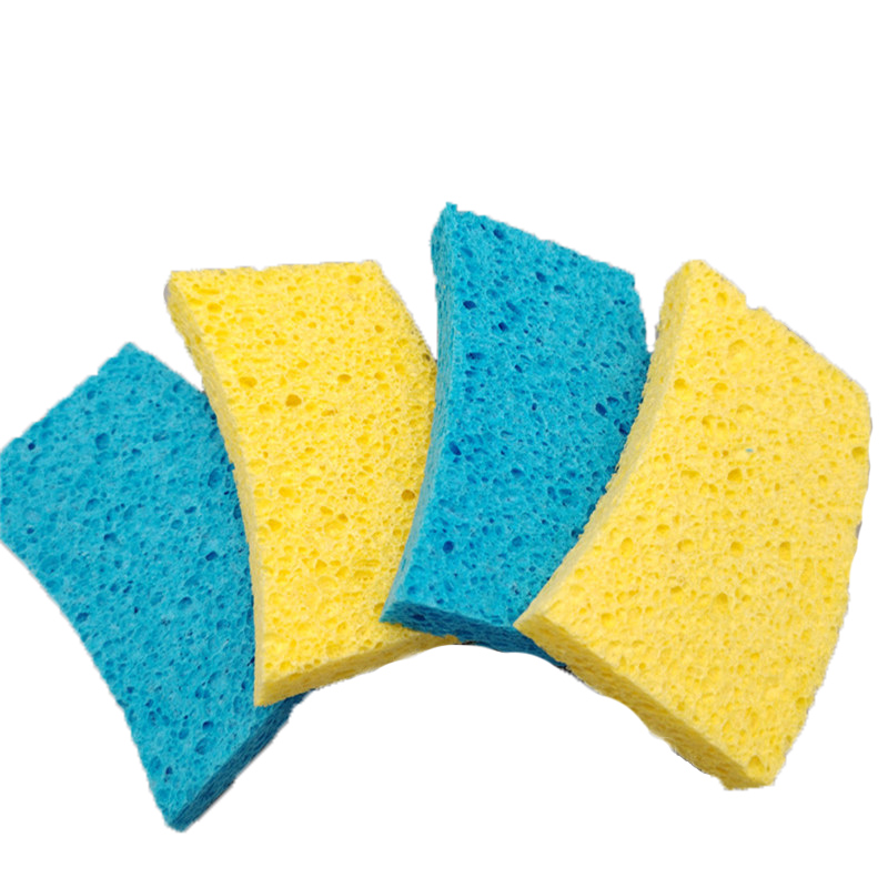 Moon Shape Cellulose Scrub Sponge