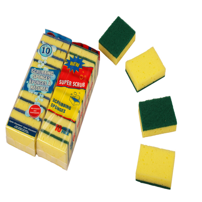 Cleaning Sponge Scrubbers for Kitchen