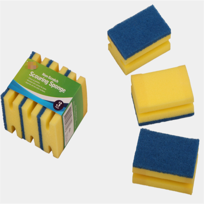 Multi-Purpose Grip Sponge Scrubbers for Cleaning