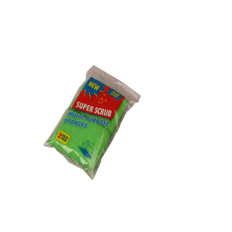 Green Multi-purpose Cleaning Scrubbing Sponges